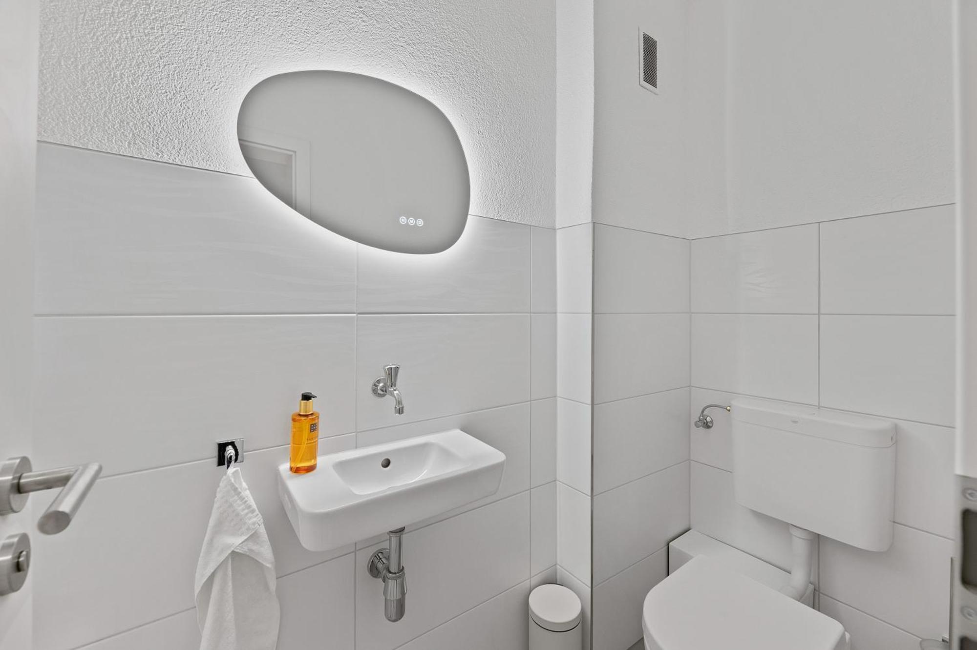 Roomfall Am Kurpark Mit Blick Ins Gruene-Parkplatz-Waschmaschine-Kueche-Wifi Бад-Раппенау Экстерьер фото